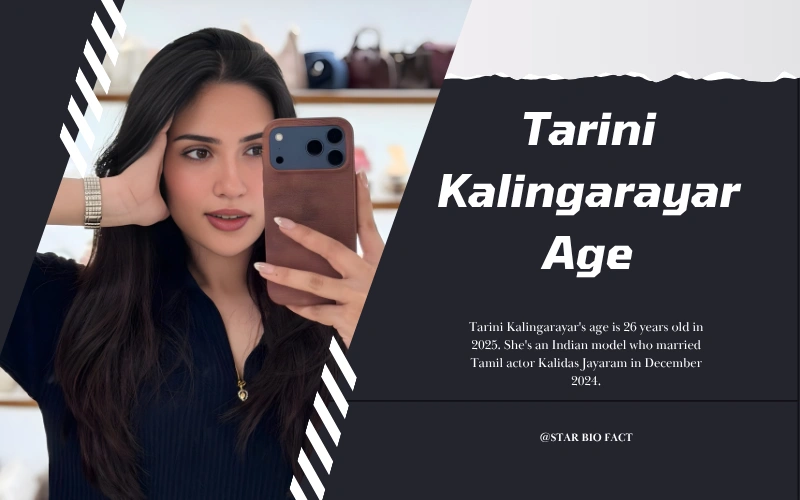 Tarini Kalingarayar Age: Everything About This 26-Year-Old Indian Model (2026) Tarini Kalingarayar Age