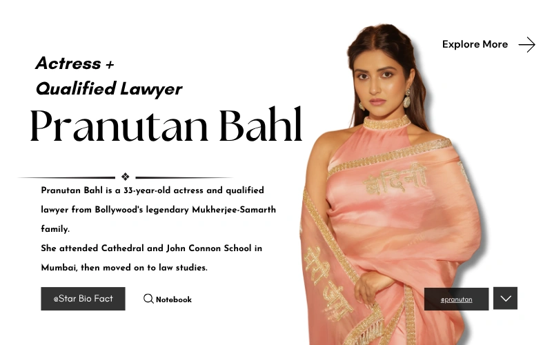 Pranutan Bahl: The Star Kid Who Had to Earn Her Place Pranutan Bahl