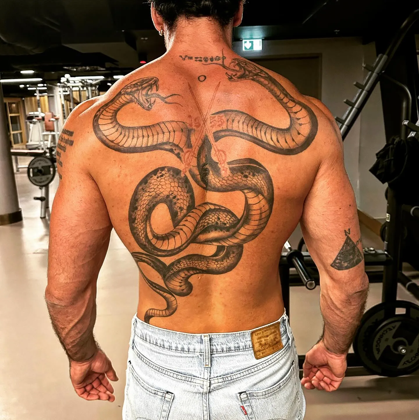 michele morrone tattoo